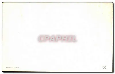 Família em carro vermelho — cena invernal com abeto — editor JC, série não visível — Verso