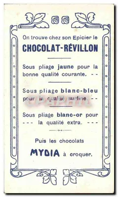 Les Confrères de la Passion — Chocolat Révillon — série 'Le Théâtre à travers les âges' — Rewers
