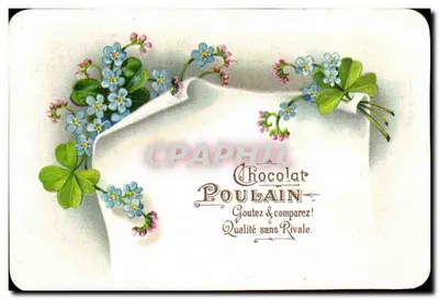 Chocolat Poulain — Reklama — Wydawca nieznany