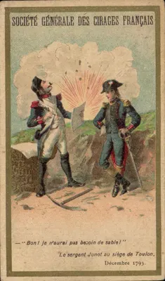 Sierżant Junot podczas oblężenia Toulon — grudzień 1793 — Spółdzielnia Ogłuszków Francuskich