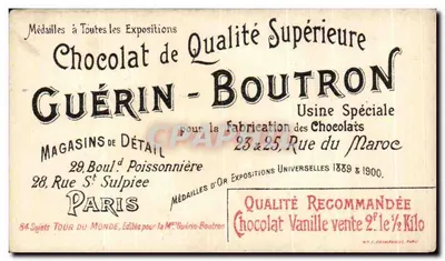 Diante da Cachoeira em forma de cavalo de ferro em Victoria — Na Austrália — Volta ao Mundo em 84 Etapas — Chocolate Guérin-Boutron — Verso