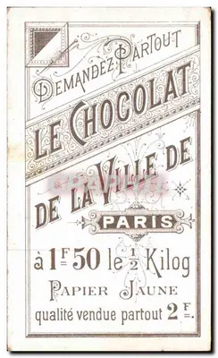 Paris. Fonte Molière — Editor desconhecido, número de série não visível — Verso