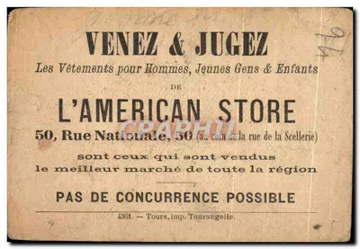 祖母の祭り — 家族のシーンのイラスト — 著者 L'American Store, Tours — 裏面