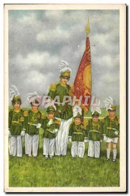 Os Cadetes da Marcha de Sainte-Rolende — GERPINNES — Editado por Côte d'Or, Bruxelas