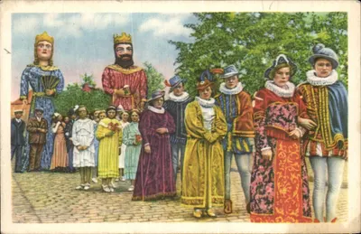 Folklore belga — Sotteghem — Editor Côte d'Or n°122