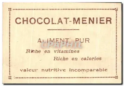 Crimeia — Castelo do Rei da Andorinha — Coleção do Chocolate-Menier n°627 — Verso