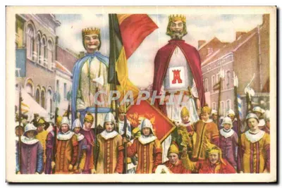 Folklore belga — Braine-le-Comte e 's Gravenbrakel — Côte d'Or n°113