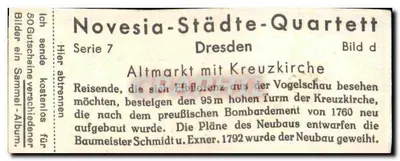Neuß/Rh. — Kreuzkirche — P. F. Feldhaus, seria 7 — Rewers