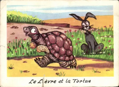 O Coelho e a Tartaruga — fábula ilustrada — Volumetrix, REF. 1008