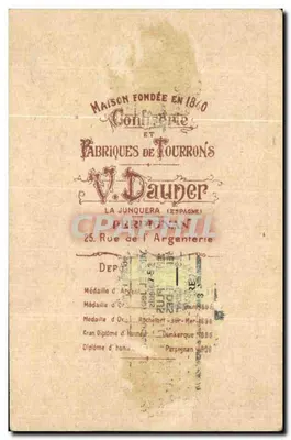 Costumes de Andaluzia — A hora do refresco — série 20, editor CPHIL — Verso
