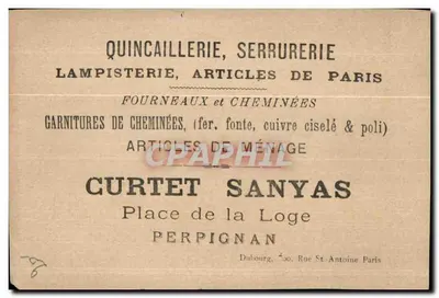 Chromo Kostium Henryk III Curtet Sanyas Plac Logu Perpignan — Rewers