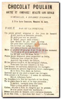 Malbrough — Czekolada Poulain — H. 591 — Rewers
