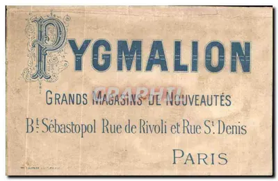 Chromo Pygmalion Criança Mulher — Verso