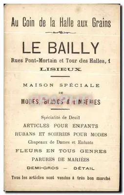 Cromo Parc do Trocadero Paris le Bailly Ruas Pont mortain e Torre das Halles — Verso