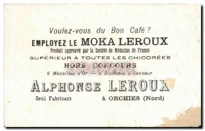 Crianças e cachorro — cena bucólica — Alphonse Leroux, Orchies (Nord) — Verso