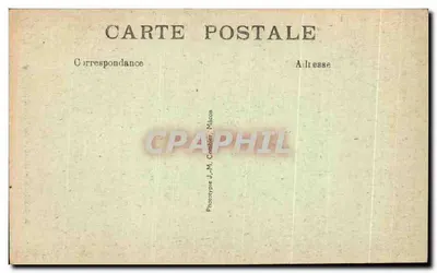 Reims — Apsis van de Kathedraal — Fototype J.-M. Comber, Mâcon — Achterkant