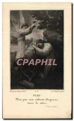 Madame Veuve Grison — falecida em 4 de julho de 1915 aos 77 anos — editor A. Noël, Maison Bloue, 4, Place des Petits-Érœs — Verso