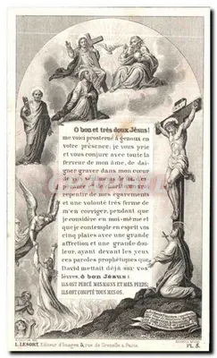 Pani SERVELLE — Renée ROUSSEAU — zmarła w Saint-Joseph des Champs 18 listopada 1897 — IMP. GOUPIL, LAVAL — Rewers