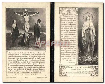 Joseph-Louis-Alexandre-Stanislas MOREAU de LIZOREUX — Madame Marie MOREAU de LIZOREUX — Editor: Maison Bourgeon, Paris — Verso