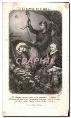 Philippe-Eugène-Marie Le Pontois — Dawny podoficer w zouawach pontyfikalskich — Bonamy, Wydawca w Poitiers, nr 44 — Rewers