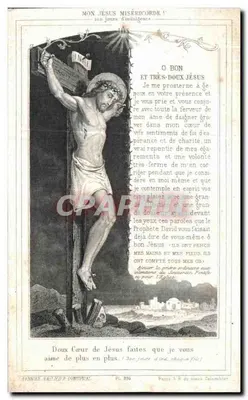 Monsieur Yves-Marie Schleibusch — Canónigo Honroso, Antigo Reitor de St-Christophe — falecido em 1904 — editor L.H. Le Bayon, Lorient — Verso