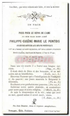 A Barca de Pedro — cena bíblica — Bonamy, Editor em Poitiers, N° 40 — Verso