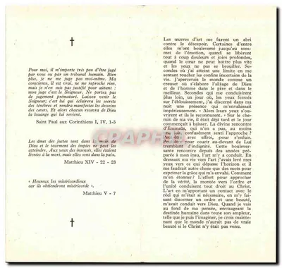 Paul Baudouin — Wspomnienie — 19-12-1894 / 11-2-1964 — Rewers