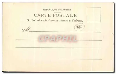 Katedra Rochebelle — Alais — Nowe Galerie, Alais, nr 29 — Rewers