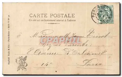 Las Cigaleuses de París — Salón 1903 — Henri Olivier — Reverso