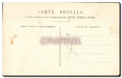 Petite fille — carte de vœux — éditeur non visible — Verso