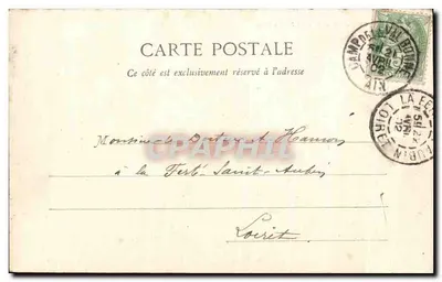 Grenoble — O Ponte da Ilha Verde — Papeterie L. Sarron & Cie, n°165 — Verso
