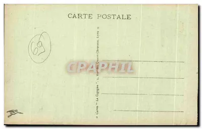 Lyon - Coteau de Fourvière e Catedral de São João — Editor: Cartes 'La Gigogae' Lyon — Verso