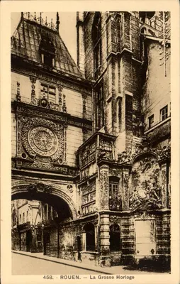 Rouen — A Grande Relógio — Edição 'A Coruja', Tp. Rouen aux ours