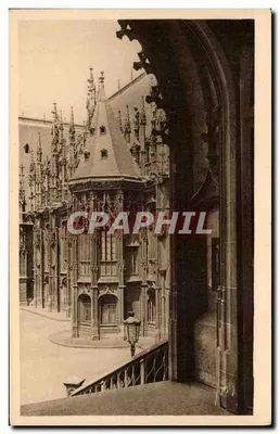 Rouen — Detalhe do Palácio de Justiça — Les Éditions d'Art France