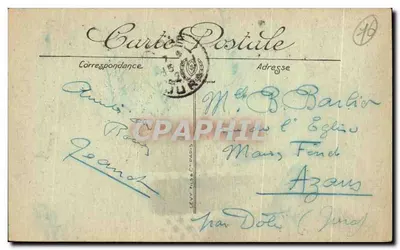 Rouen — A Igreja de São Ouen — LL. n°155 — Verso