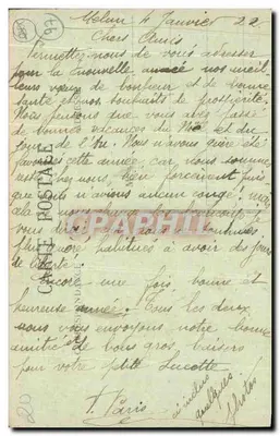 MELUN - Zamek Vaux-le-Vicomte - Ogólny widok — Broassonnet, wydawca, Melun, n°29 — Rewers