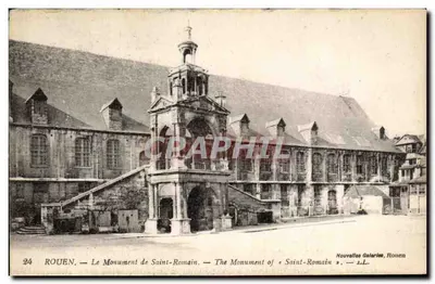 Rouen — O Monumento de São Romão — Novas Galerias, Rouen