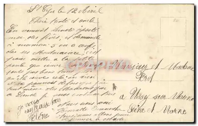 Enfants avec colombe — SIRIUS n°830 — Verso
