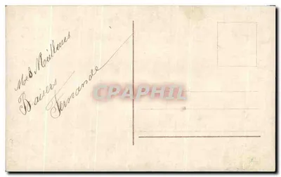 Deux enfants dans un atelier — scène de peinture — P.A.P. n° 828 — Verso