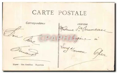 Cordonneiro e cliente — cena de rua — A.M.C.S. n°378/2 — Verso