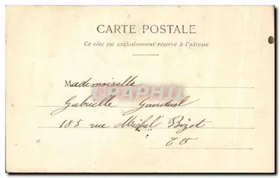 Les Deux Poules — G. II., Paris — Verleger: G. II. — Rückseite