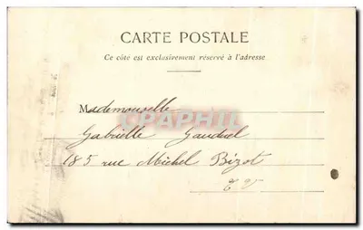 Scena di gruppo — tre persone — G. F. Paris, n°6 — Verso