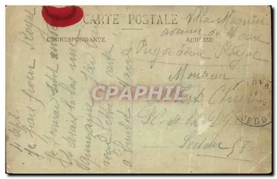 Nos Bon Paysans — Compensation — éditeur : Compagnie des Cartes Postales — Verso