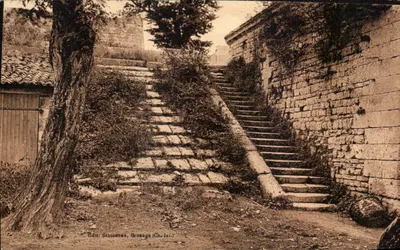Escada da antiga cidade fortificada de Brouage — Edição Stourneau, Brouage (Ch.-Iul.)