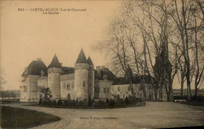 Castelo de Casteljaloux — Lot-et-Garonne — Edição E. Dupin, Casteljaloux