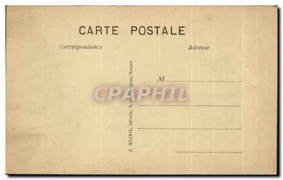 Le Pointeau — Między St-BREVIN-les-PINS a St-BREVIN-l'OCEAN — J. NOZAISS, wydawca, Nantes — Rewers