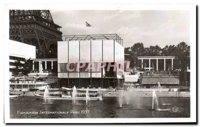 Exposição Internacional de Paris 1937 — Pavilhão da Suécia — H. Chipa & Cie, Boulogne-sur-Seine