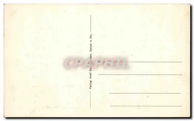 Speyer — widok miasta przed zniszczeniem w 1689 r. — Verlag Josef Baumgärtner, Speyer a. Rh. — Rewers