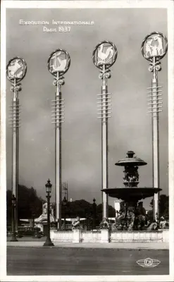 Porta da Concórdia — Exposição Internacional de Paris 1937 — editor CH