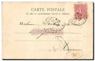 París — El León de Belfort — B.F. París, n°155 — Reverso